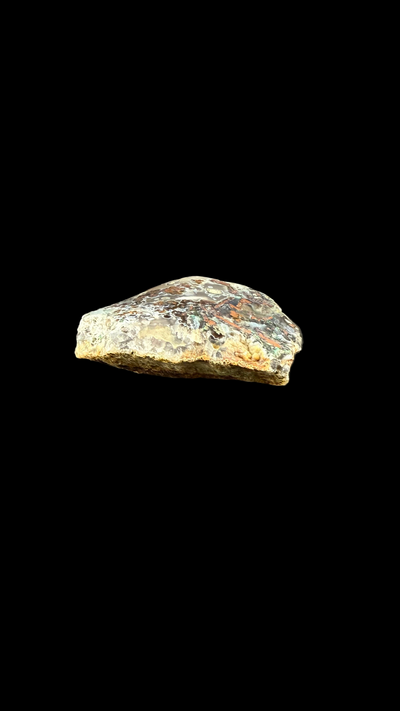 Copper & Chrysocolla in Chalcedony